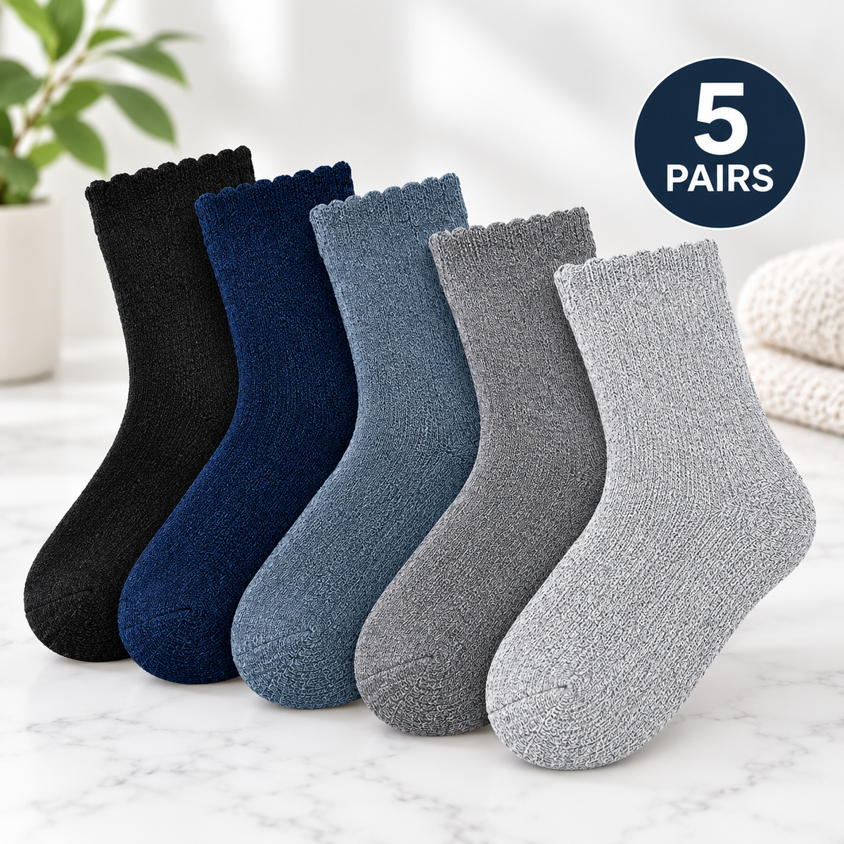HappyFeet™ Bamboo Compression Socks