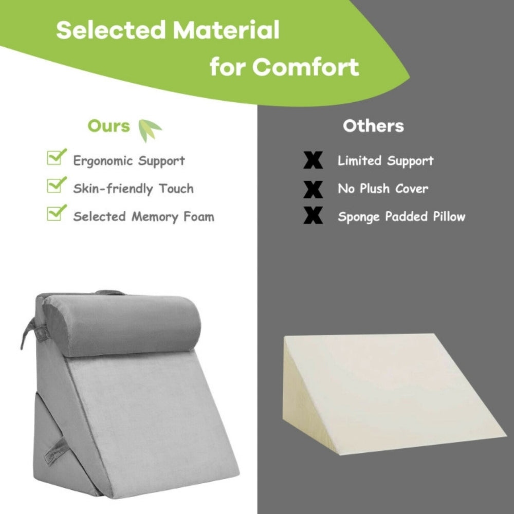 FreeFlux Wedge Memory Foam Pillow