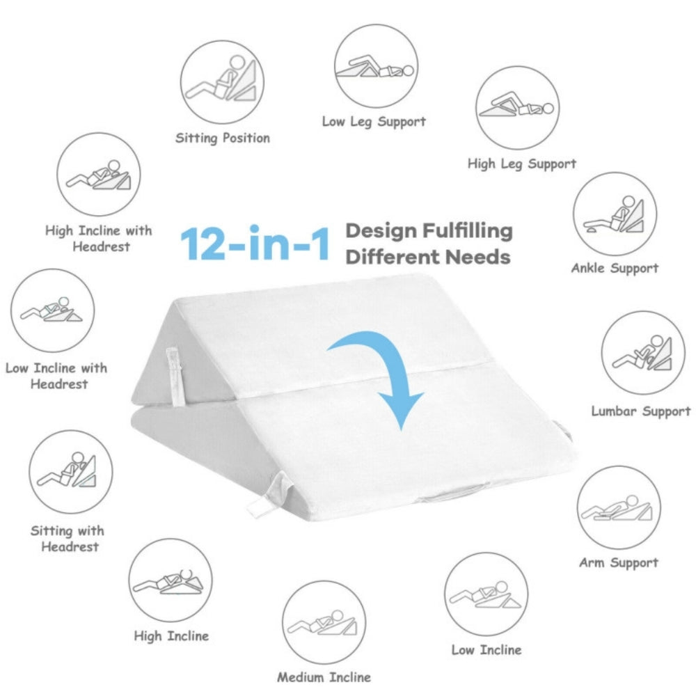 FreeFlux Wedge Memory Foam Pillow