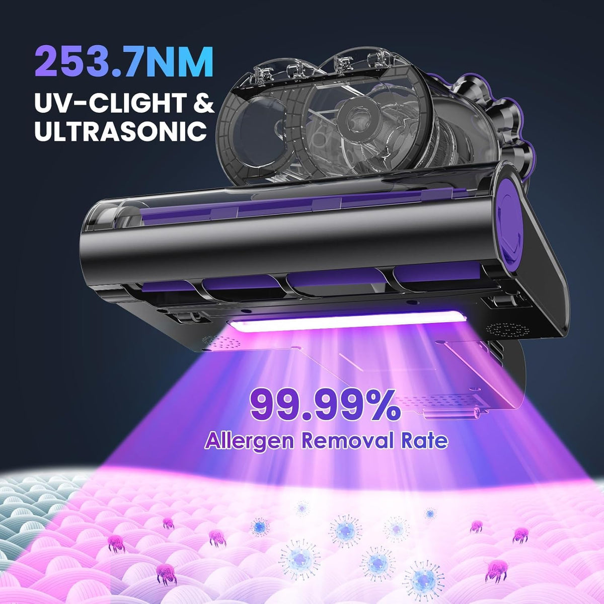 PureClean Mattress Vacuum Cleaner