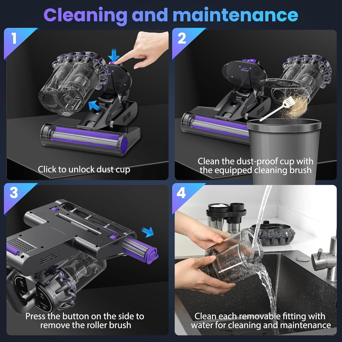 PureClean Mattress Vacuum Cleaner