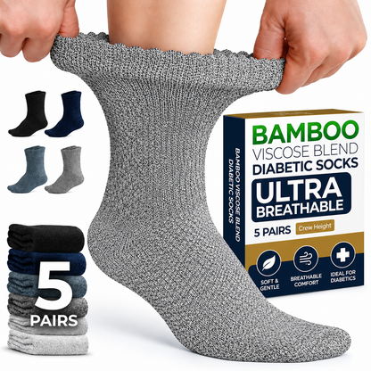 HappyFeet™ Bamboo Compression Socks