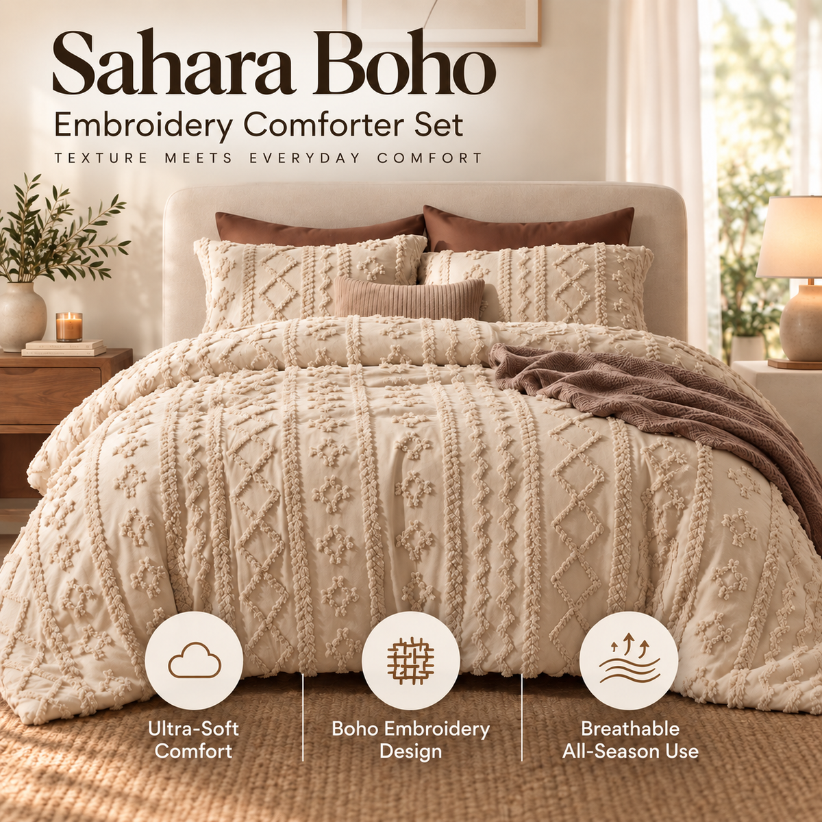 Sahara Boho Comforter Set