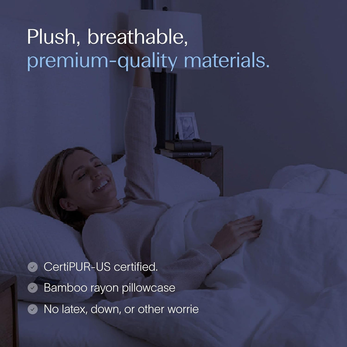 Snoozie Adjustable Pillow