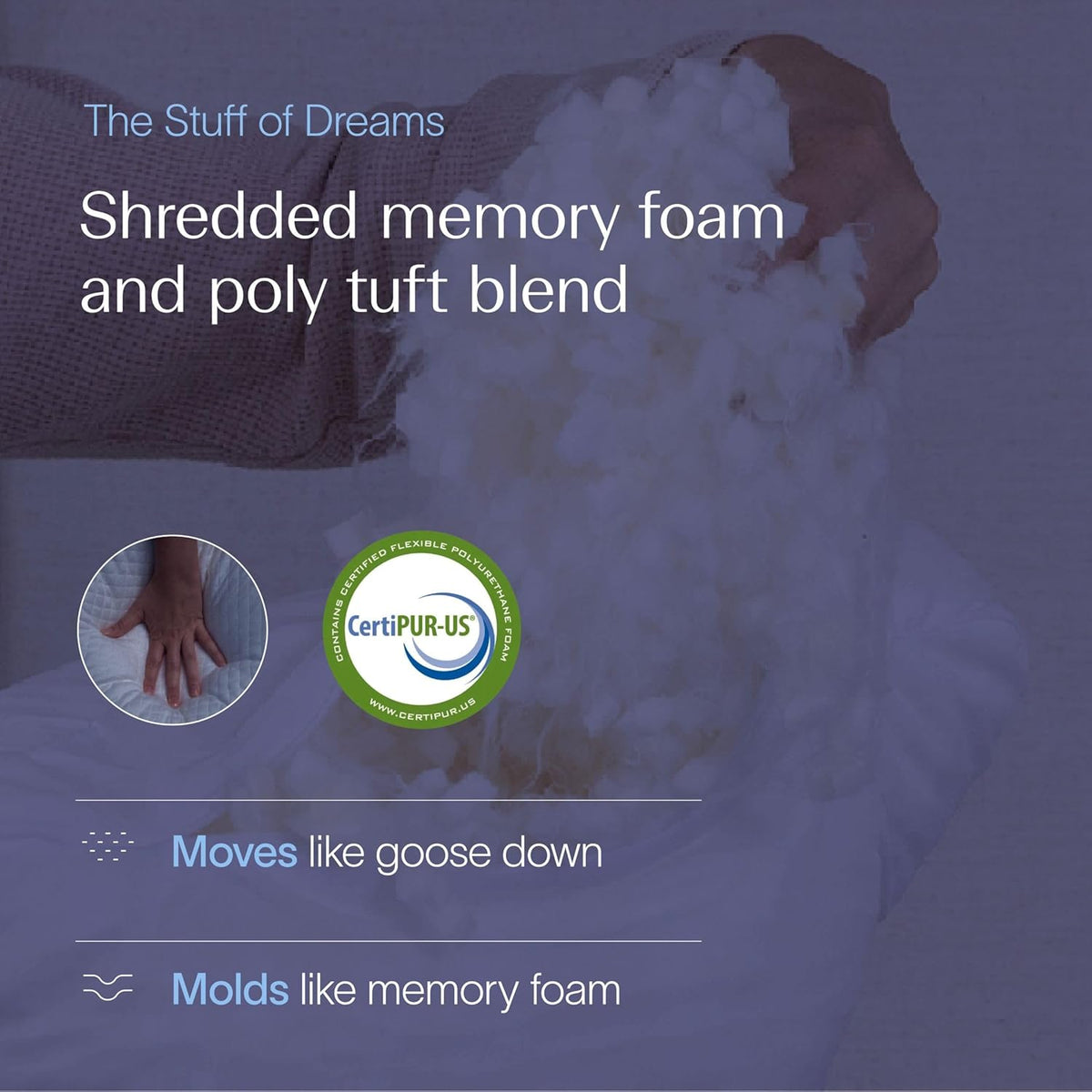 Snoozie Adjustable Pillow